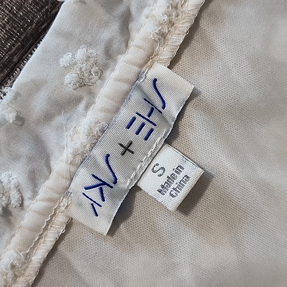 She + Sky Ruffle Mini Dress - Picture 3 of 5